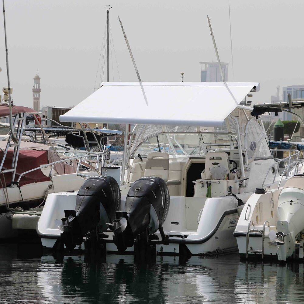 مظلات القوارب في الكويت – حماية متكاملة من الشمس والحرارة