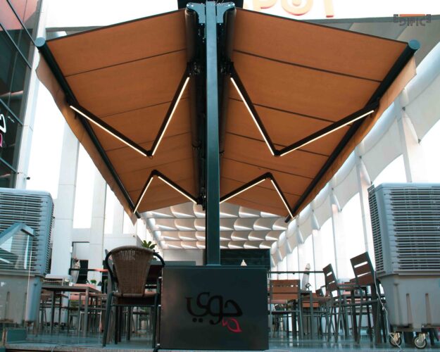 walkway shade structure kuwait